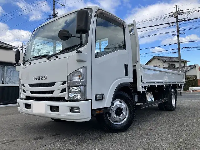 いすゞ エルフ 小型 平ボディ TPG-NPR85YN H29｜画像1