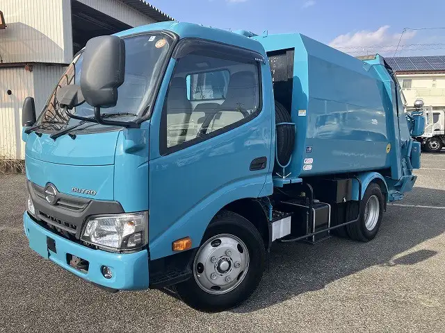 日野 デュトロ 小型 パッカー車 プレス式 TKG-XZU600X｜画像1