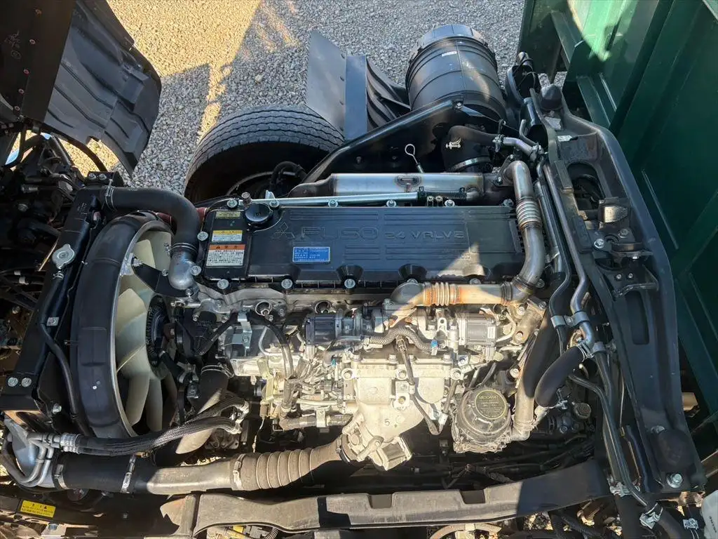 三菱 ファイター 中型/増トン 平ボディ ベッド 2KG-FK62FZの中古トラック画像20