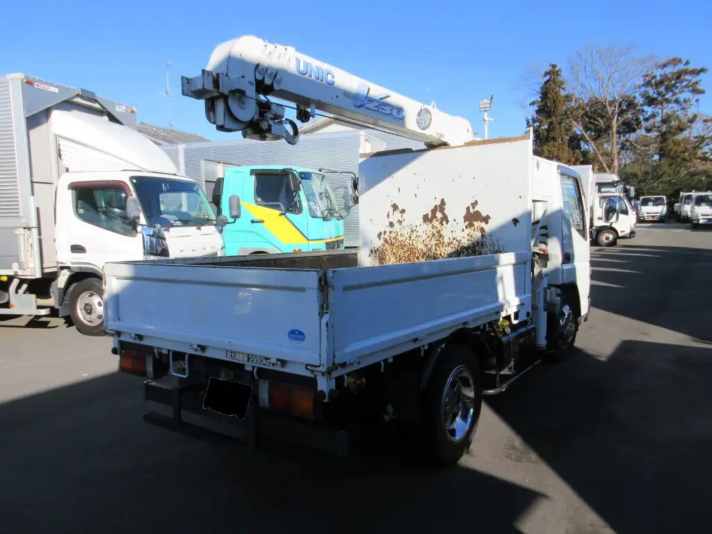 三菱 キャンター 小型 クレーン付 4段 フックインの中古トラック画像4