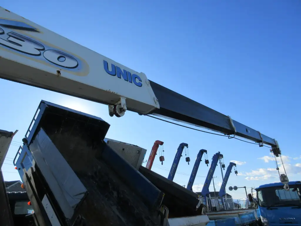 三菱 キャンター 小型 クレーン付 4段 フックインの中古トラック画像9