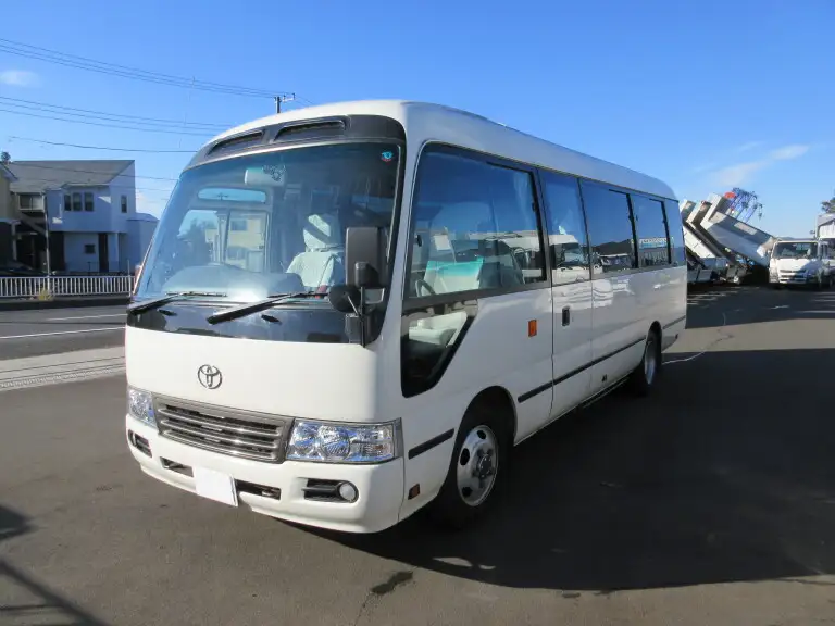 トヨタ コースター 小型 バス マイクロバス SKG-XZB50の中古トラック画像1