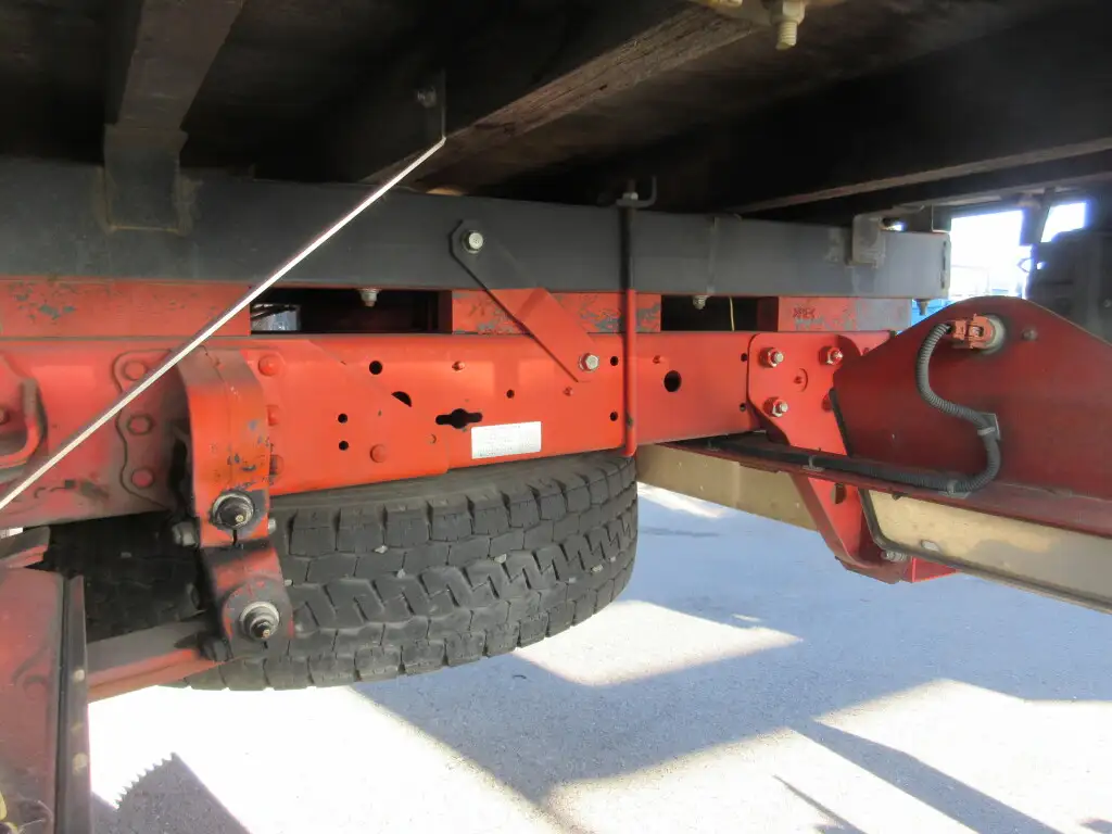 三菱 キャンター 小型 クレーン付 床鉄板 4段の中古トラック画像19