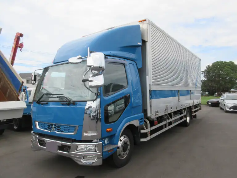 三菱 ファイター 中型/増トン ウイング パワーゲート エアサスの中古トラック画像1
