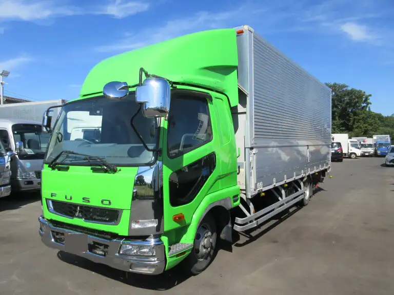 三菱 ファイター 中型/増トン ウイング パワーゲート エアサス の中古トラック【車両No.180584】