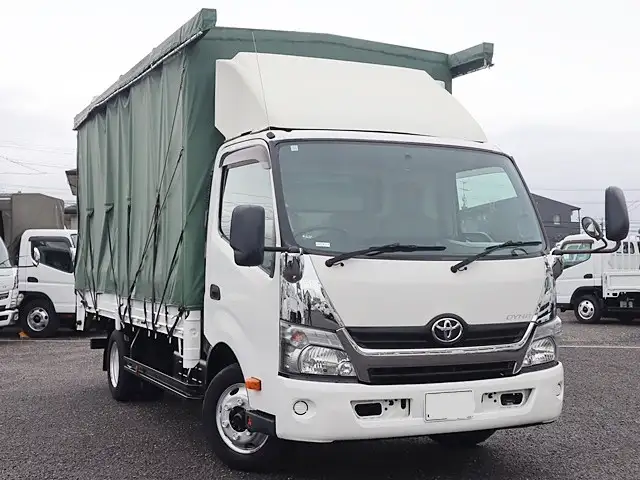 トヨタ ダイナ 小型 平ボディ 幌 TKG-XZU710の中古トラック画像2