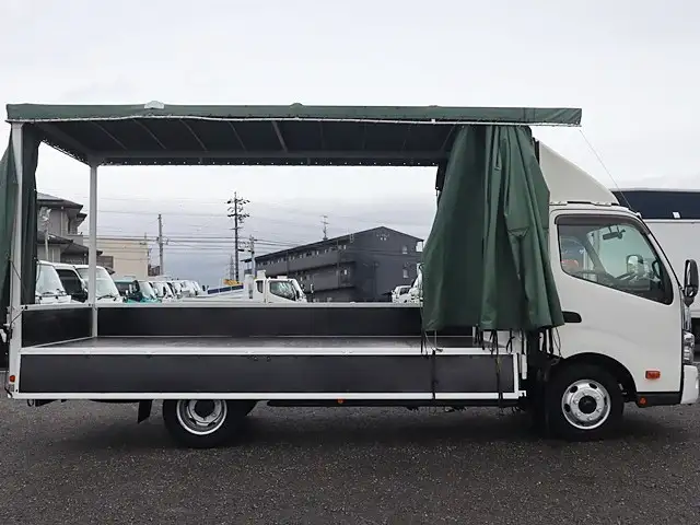 トヨタ ダイナ 小型 平ボディ 幌 TKG-XZU710の中古トラック画像6