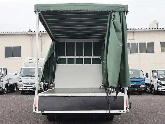 トヨタ ダイナ 小型 平ボディ 幌 TKG-XZU710の中古トラック画像8