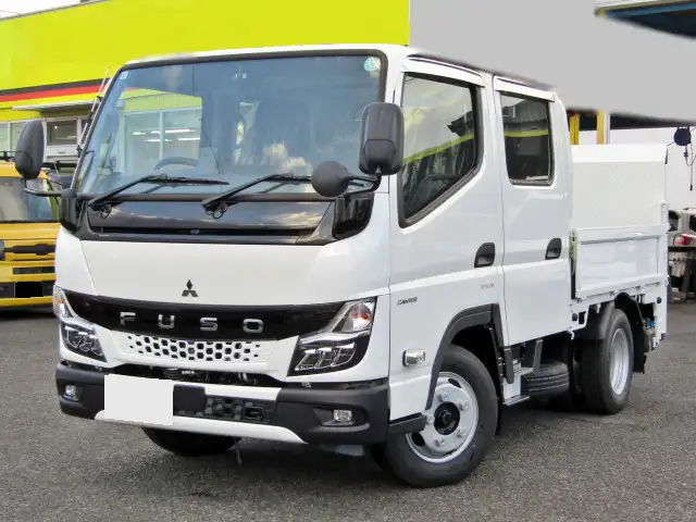 三菱 キャンター 小型 平ボディ Wキャブ パワーゲート の中古トラック【車両No.180718】