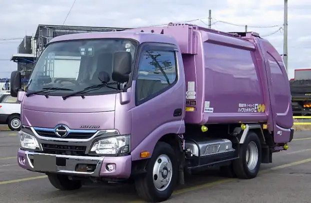 日野 デュトロ 小型 パッカー車 プレス式 TSG-XKU600X｜画像1