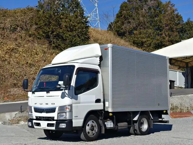 三菱 キャンター 小型 アルミバン 床鉄板 ジョルダー の中古トラック【車両No.180757】
