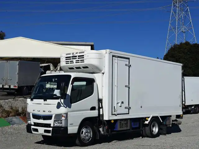 三菱 キャンター 小型 冷凍冷蔵 低温 パワーゲート｜画像1