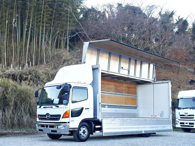 日野 レンジャー 中型/増トン ウイング ワイド TKG-GC7JKAG
