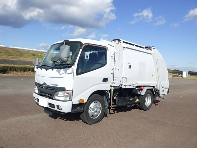 日野 デュトロ 小型 パッカー車 TKG-XZU600X
