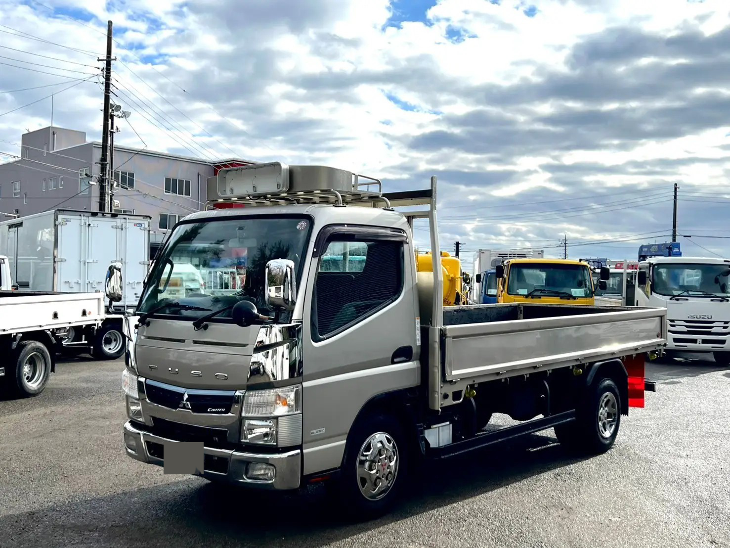 三菱 キャンター 小型 平ボディ 標準ロング TPG-FEA50