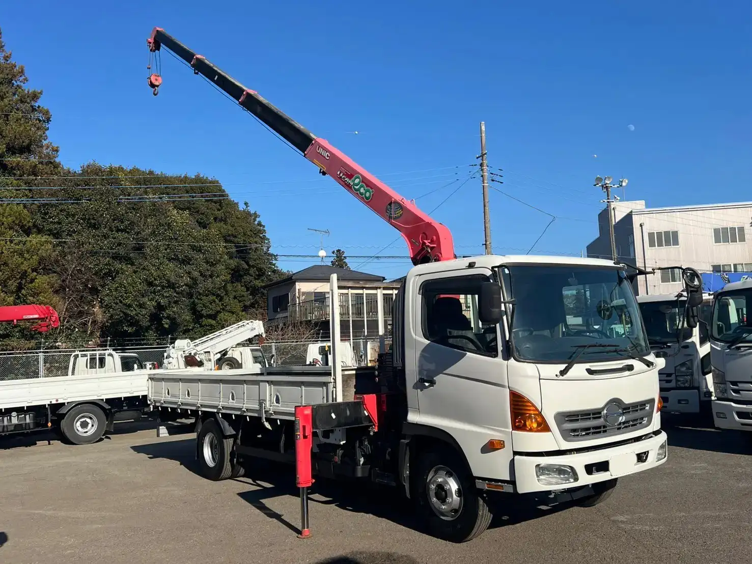 日野 レンジャー 中型/増トン クレーン付 4段 ラジコンの中古トラック画像2