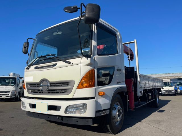 日野 レンジャー 中型/増トン クレーン付 4段 ラジコン｜画像1