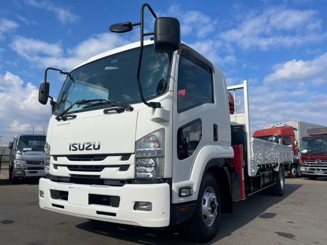いすゞ フォワード 中型/増トン クレーン付 4段 ラジコン｜画像1