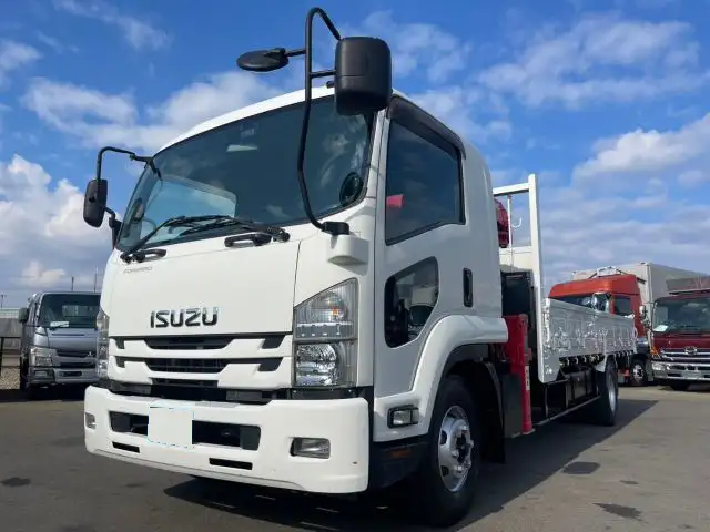 いすゞ フォワード 中型/増トン クレーン付 4段 ラジコン｜画像1