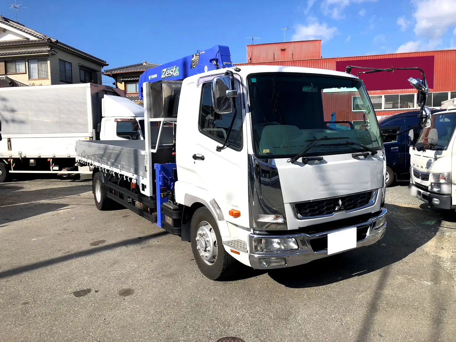 三菱 ファイター 中型/増トン クレーン付 アルミブロック 5段の中古トラック画像2