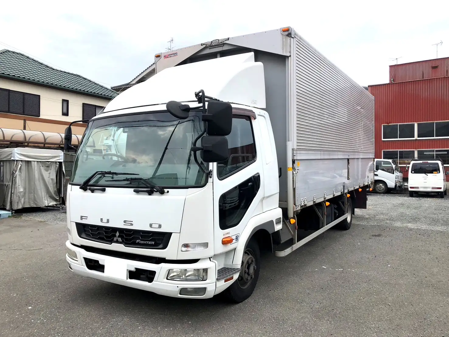三菱 ファイター 中型/増トン ウイング ベッド TKG-FK61F｜画像1