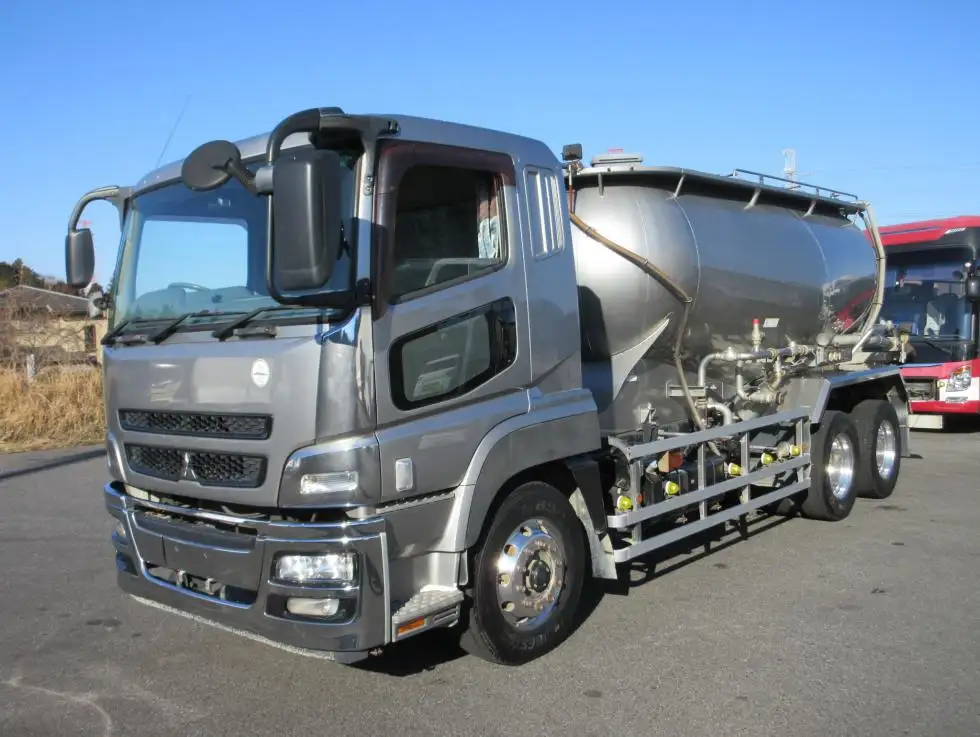 三菱 スーパーグレート 大型 タンク車 バルク QKG-FU50VY｜画像1