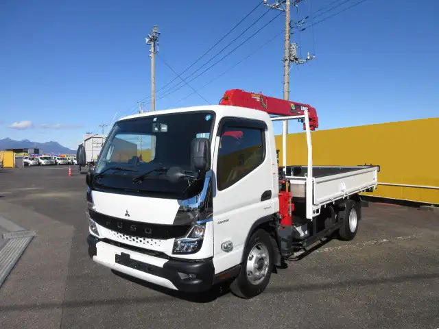 三菱 キャンター 小型 クレーン付 4段 ラジコン｜画像1