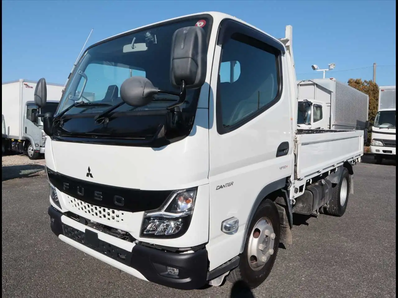 三菱 キャンター 小型 平ボディ 床鉄板 2TG-FDA00｜画像1