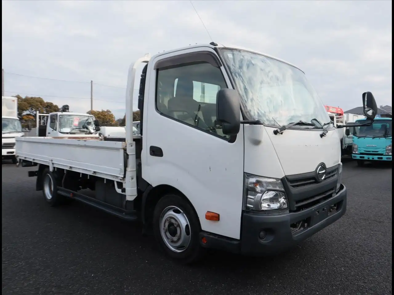 日野 デュトロ 小型 平ボディ TKG-XZC710M H29の中古トラック画像2