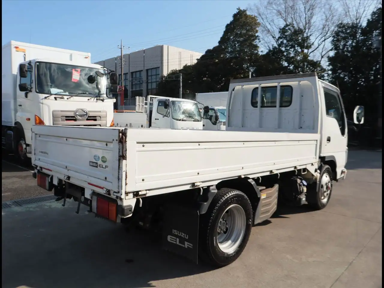 いすゞ エルフ 小型 平ボディ 2RG-NHS88A H31/R1の中古トラック画像3