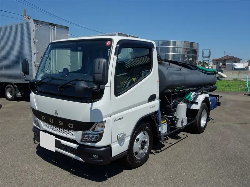 三菱 キャンター 小型 タンク車 バキューム 2RG-FEAV0の中古トラック画像1