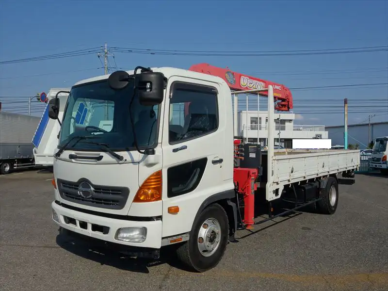 日野 レンジャー 中型/増トン クレーン付 4段 ラジコン｜画像1