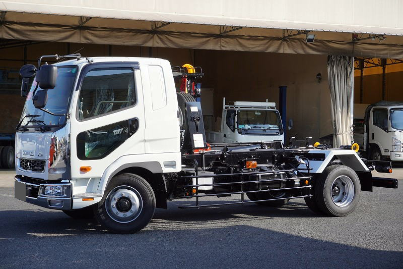 三菱 ファイター 中型/増トン アームロール 2KG-FK62FZ