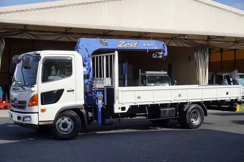 日野 レンジャー 中型/増トン クレーン付 4段 ラジコン｜画像1
