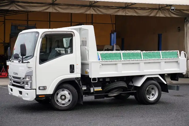いすゞ エルフ 小型 ダンプ 強化 コボレーンの中古トラック画像1