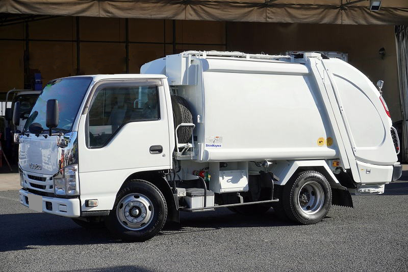 いすゞ エルフ 小型 パッカー車 プレス式 TPG-NKR85AN｜画像1