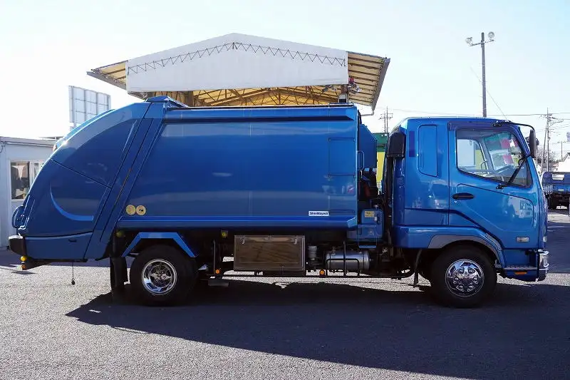 三菱 ファイター 中型/増トン パッカー車 プレス式 ベッドの中古トラック画像2