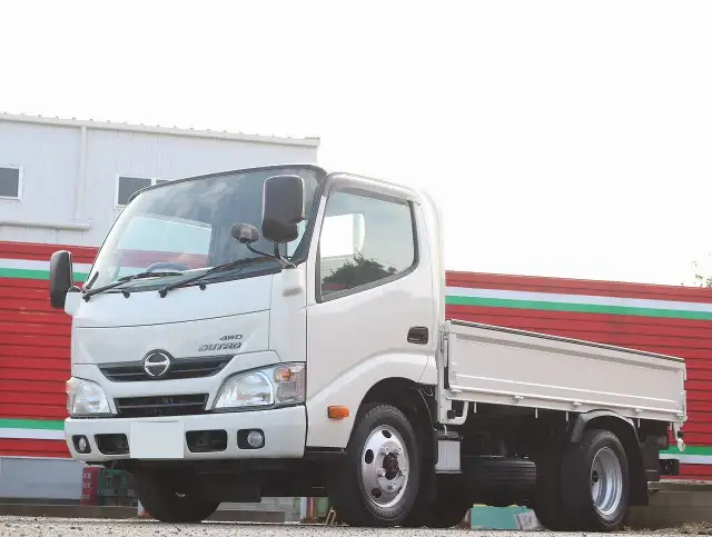 日野 デュトロ 小型 平ボディ TKG-XZU675M H27の中古トラック画像1