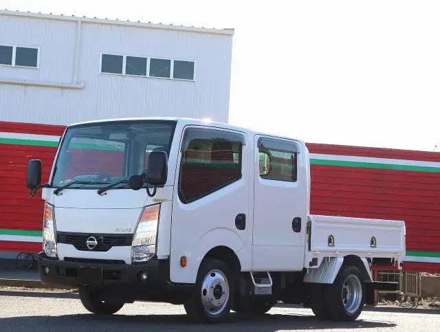 日産 アトラス 小型 平ボディ Wキャブ SKG-TZ2F4の中古トラック画像1