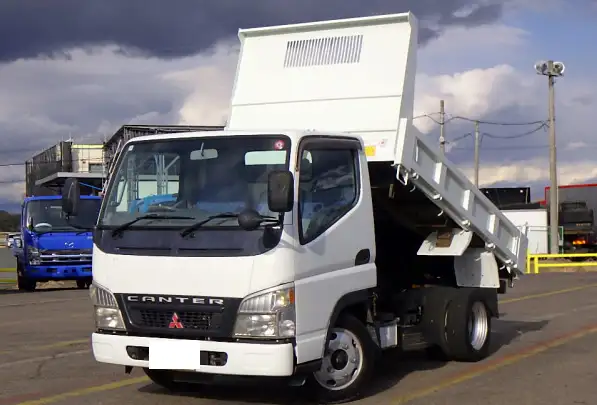三菱 キャンター 小型 ダンプ 強化 PA-FE71BBD｜画像1