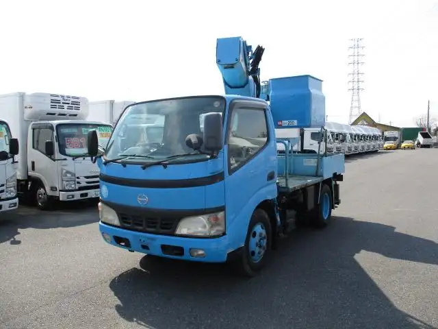 日野 デュトロ 小型 高所・建柱車 高所作業車 電工仕様の中古トラック画像1
