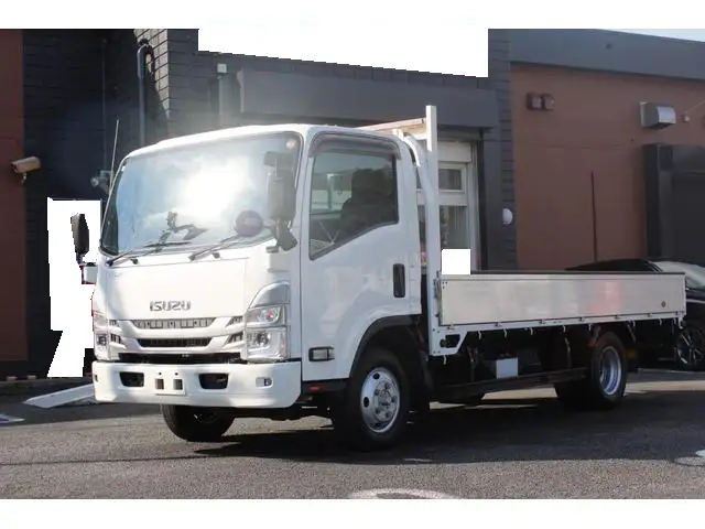 いすゞ エルフ 小型 平ボディ アルミブロック の中古トラック画像1