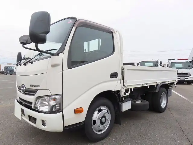 日野 デュトロ 小型 平ボディ 床鉄板 TKG-XZU605Mの中古トラック画像1