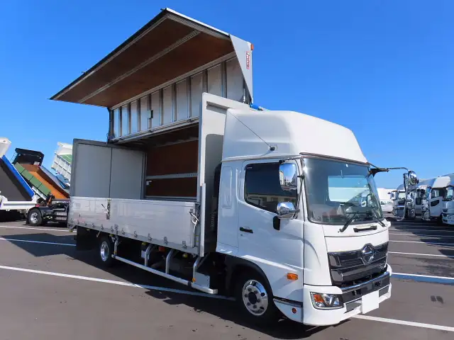 日野 レンジャー 中型/増トン ウイング エアサス ベッドの中古トラック画像6