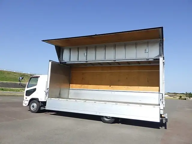 三菱 ファイター 中型/増トン ウイング ベッド TKG-FK61Fの中古トラック画像6