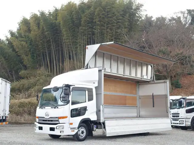日産UD コンドル 中型/増トン ウイング パワーゲート エアサス｜画像1