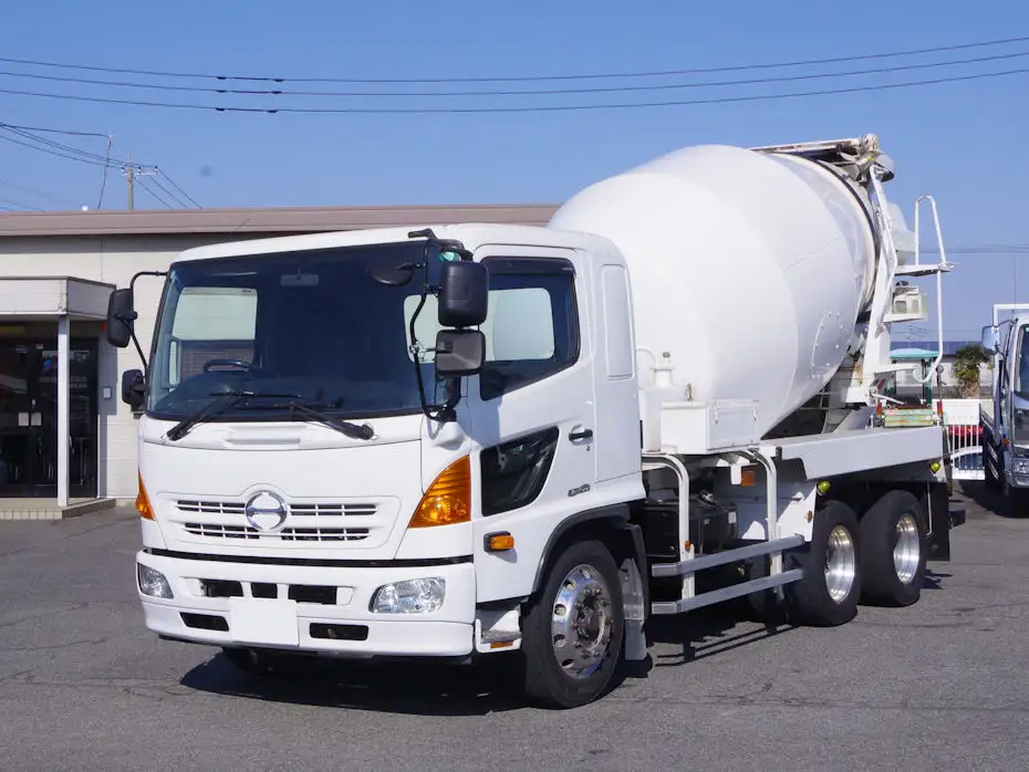 日野 レンジャー 中型/増トン ミキサー・ポンプ ベッド LDG-GK8JKAAの中古トラック画像1