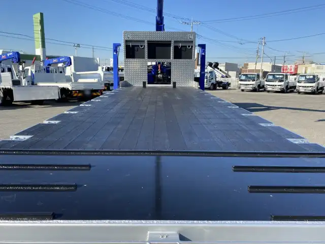 三菱 スーパーグレート 大型 車両重機運搬 4段クレーン ラジコンの中古トラック画像8