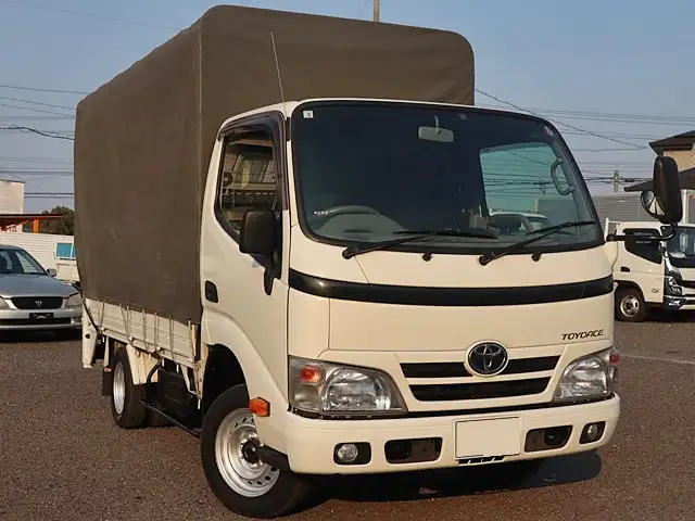 トヨタ トヨエース 小型 平ボディ 幌 パワーゲートの中古トラック画像2