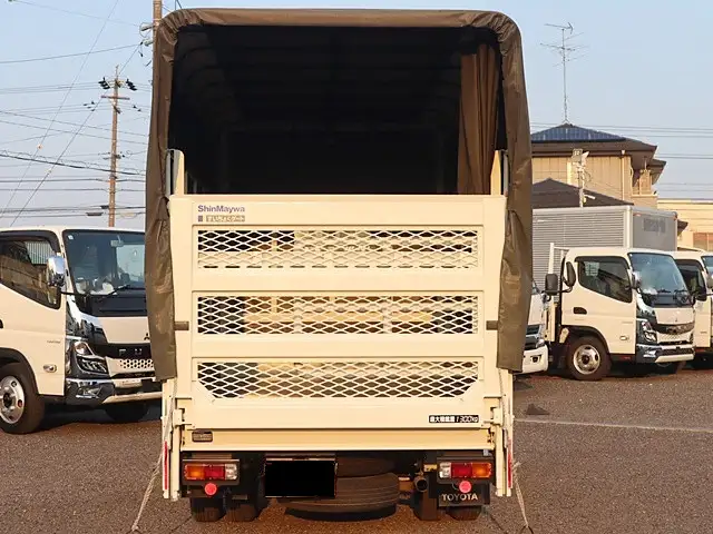 トヨタ トヨエース 小型 平ボディ 幌 パワーゲートの中古トラック画像6